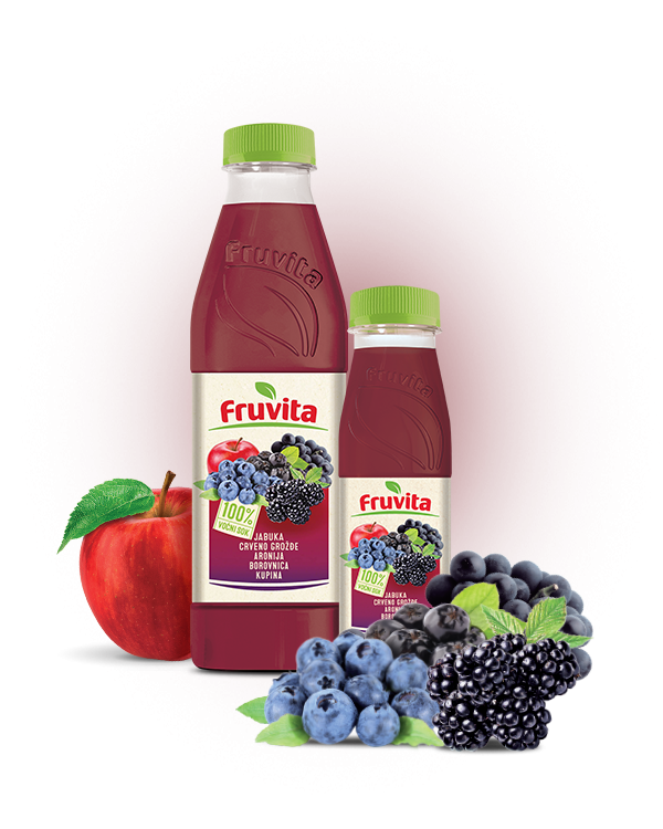 JABUKE CRVENO GROŽĐE ARONIJA  BOROVNICA KUPINA